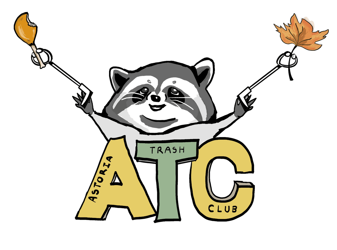 Astoria Trash Club ATC logo